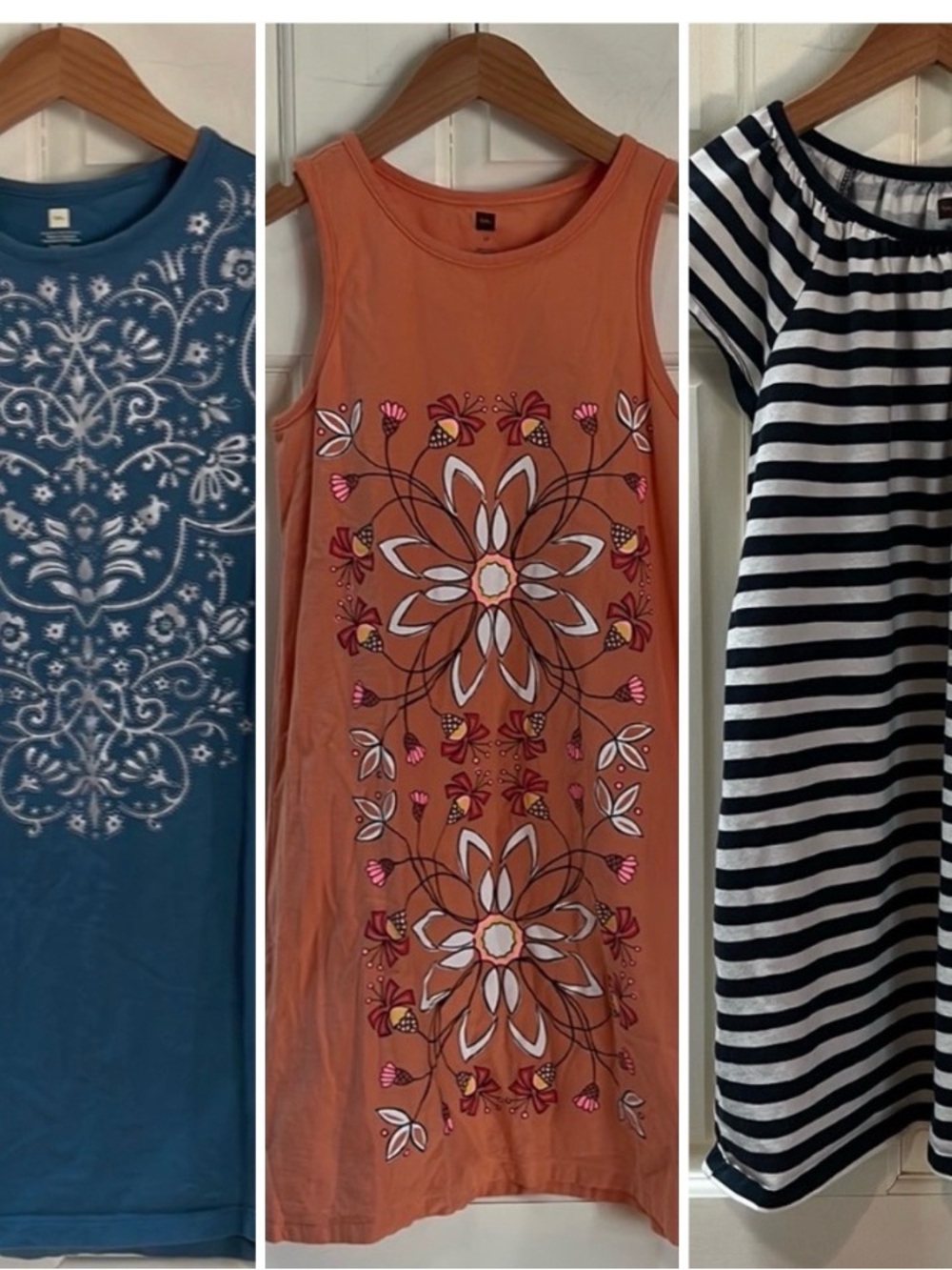 Lot of 3 Tea Collection Dresses size 10 girls